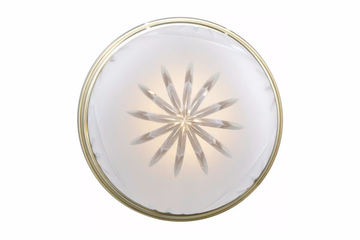 PAPA 8/24 - Handmade brass ceiling lamp by Patinas Lighting - view 3